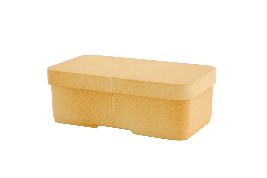 Wood grain bento box