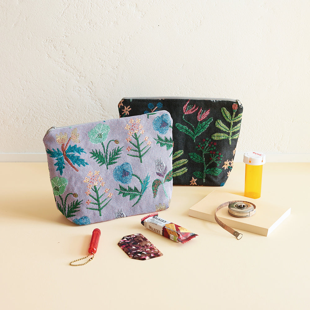 Matsuo Miyuki Travel Pouch Flower