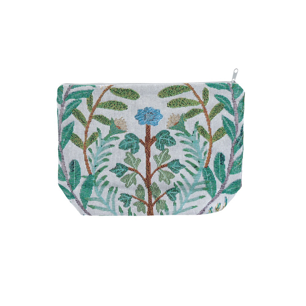 Matsuo Miyuki Travel Pouch Flower Bird