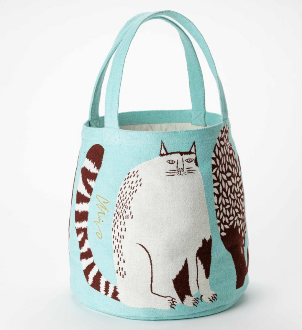 Morita Miw Cat Towel Tote