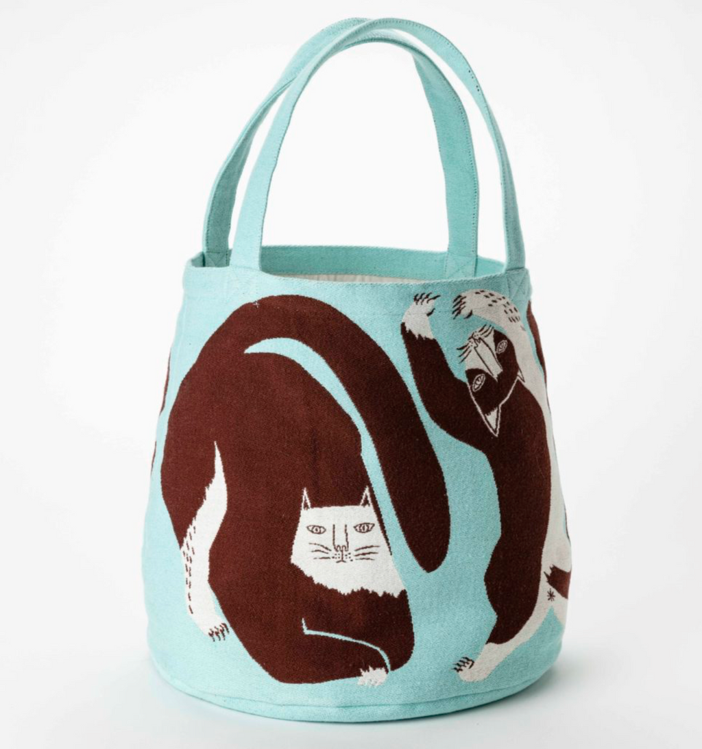 Morita Miw Cat Towel Tote