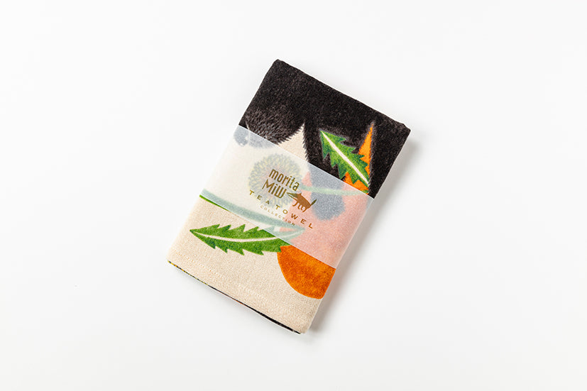 Morita Miw Black Rabbit Towel