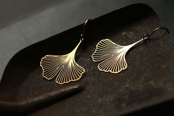 Ginkgo Earrings