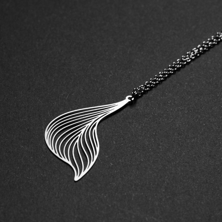 Silver Ripple Necklace