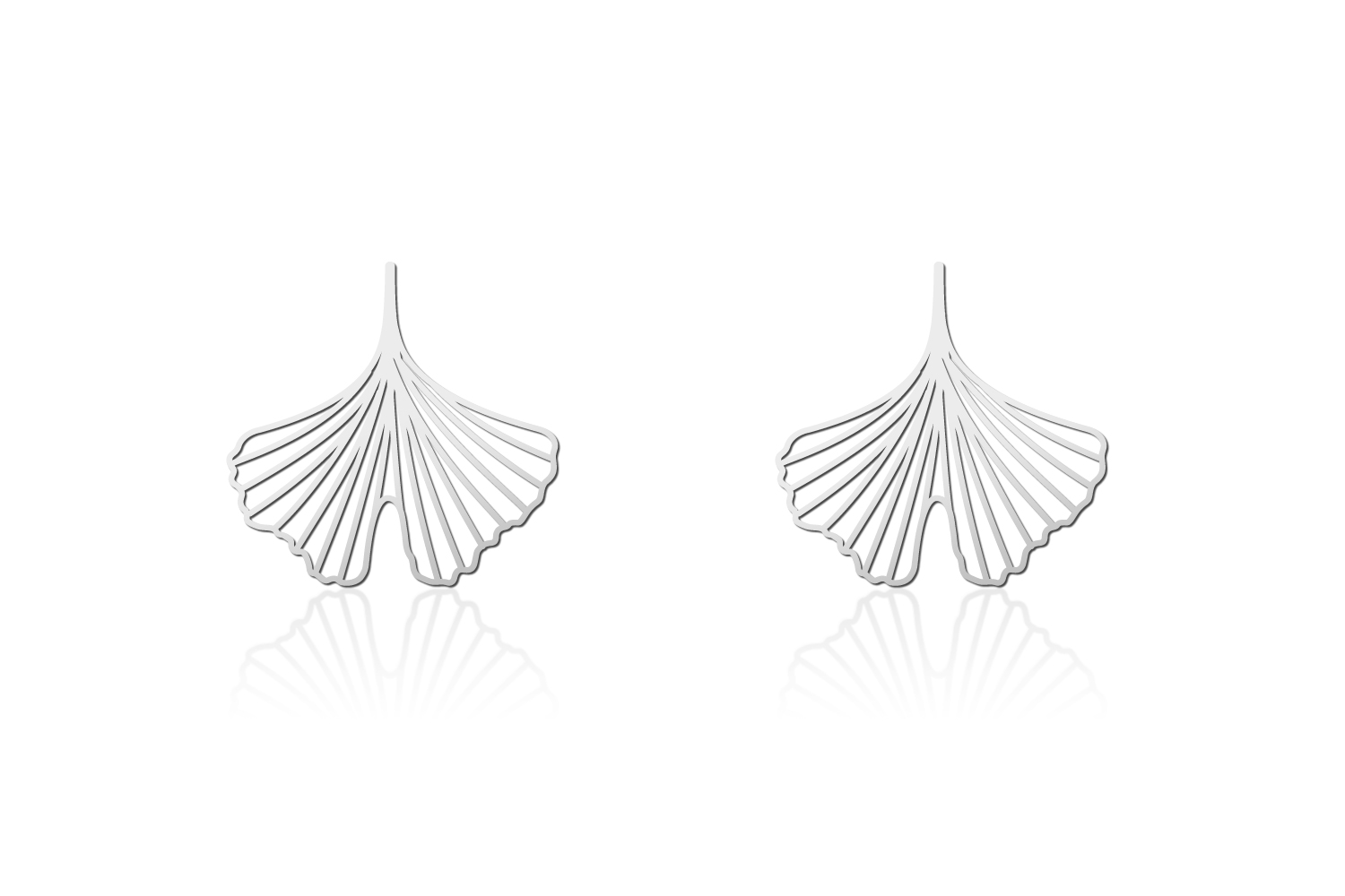 ginkgo earrings S